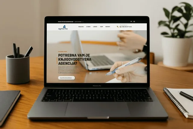 Agrikol Plus — prikaz sajta
