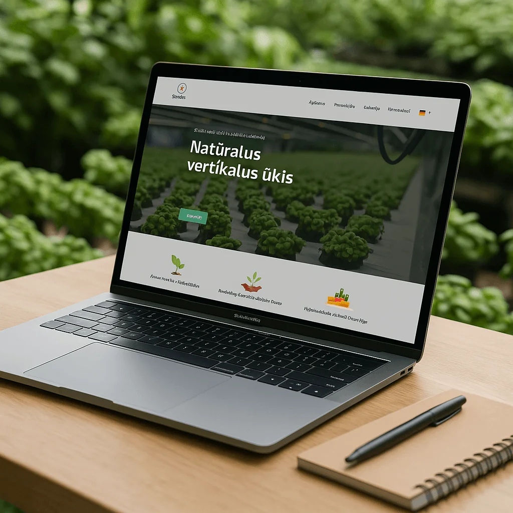 Darzulis — website preview