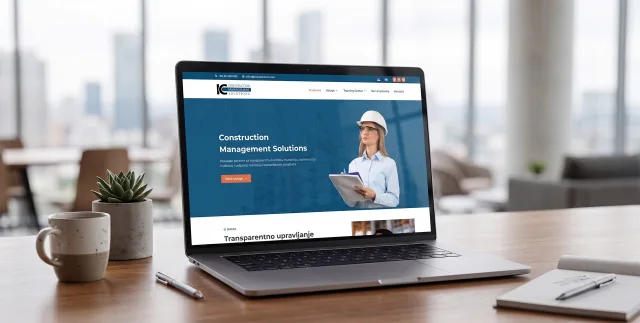 ICCM Solutions — prikaz sajta