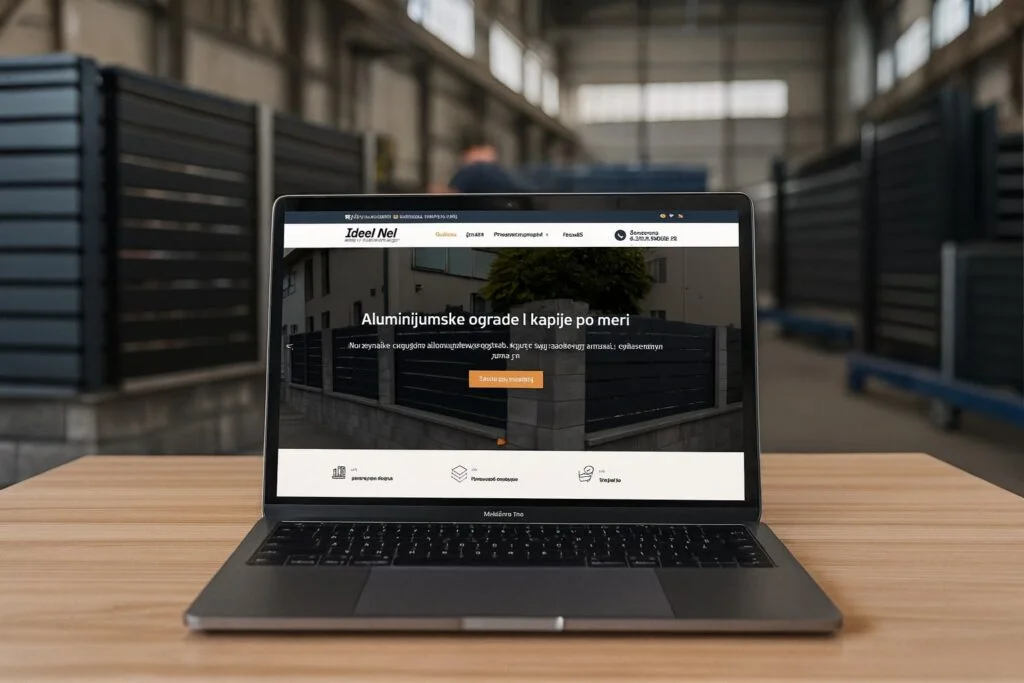 Idealno1 — website preview